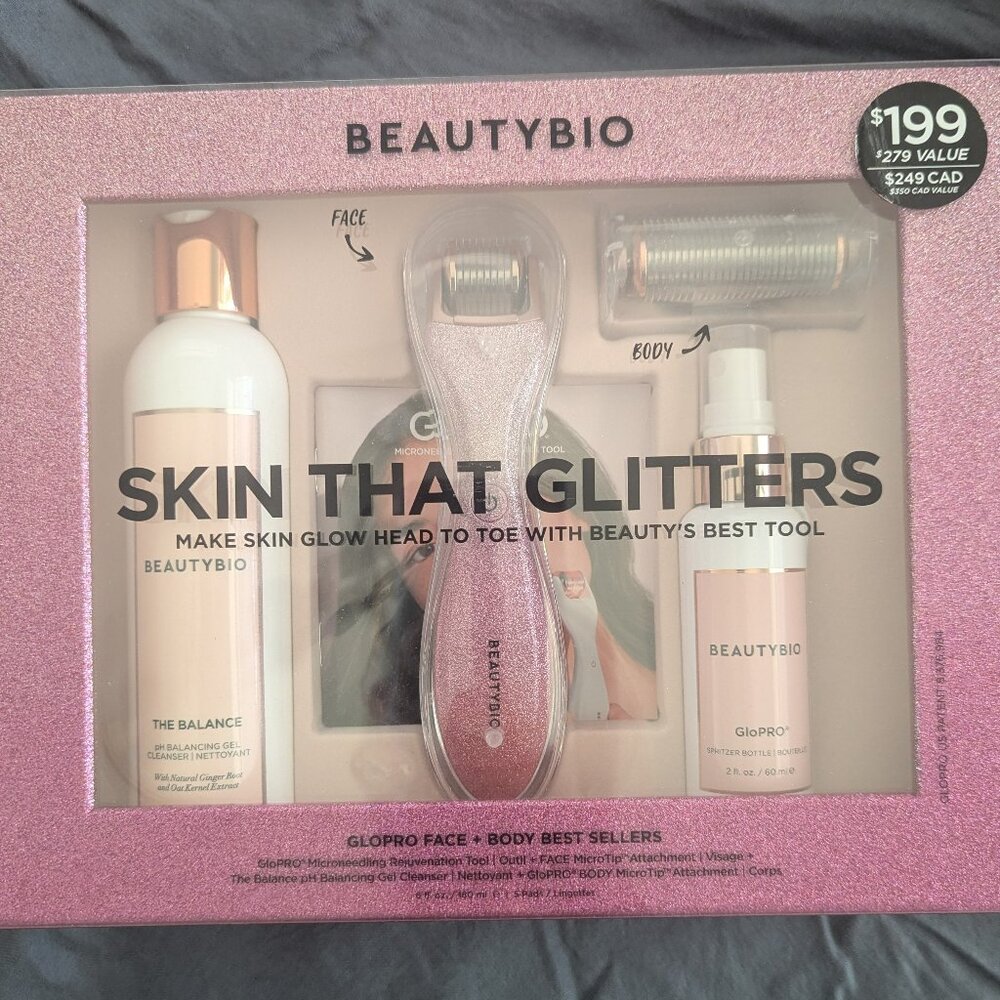 BeautyBio GloPro: Skin That Glitters Face & Body 5 pc Set; $279 Value!
